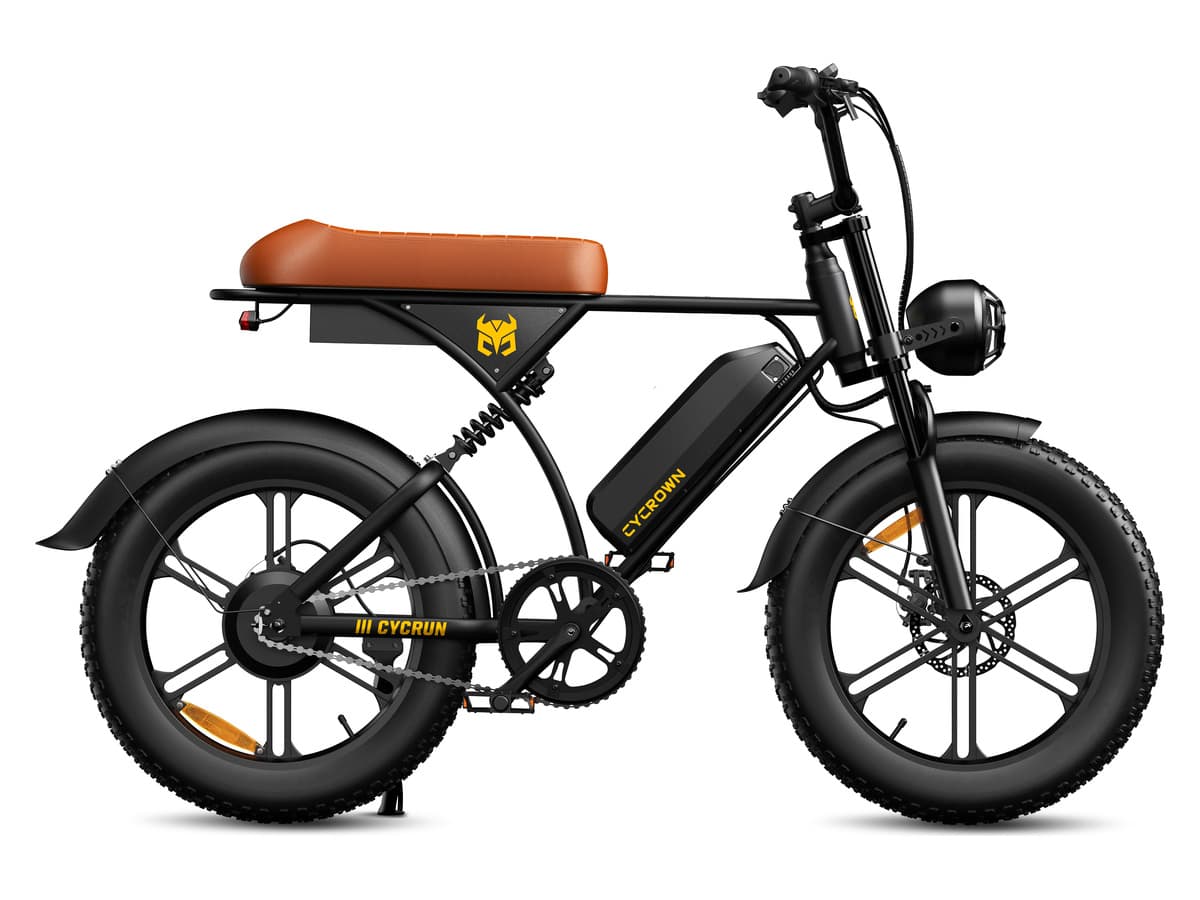 Cycrown CycRun 2.0 Vintage Moped E-Bike